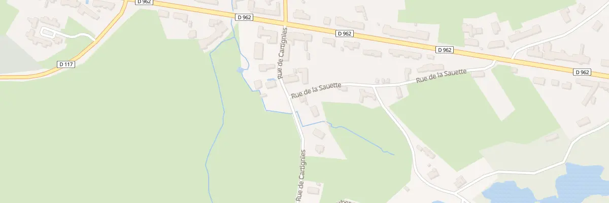 Plan du 2 Rue de la Sauette à Marbaix