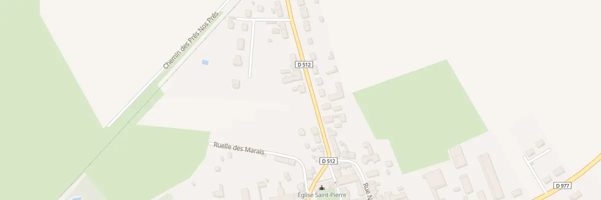 Plan du 9 Rue de la Gare à Chivres-en-Laonnois