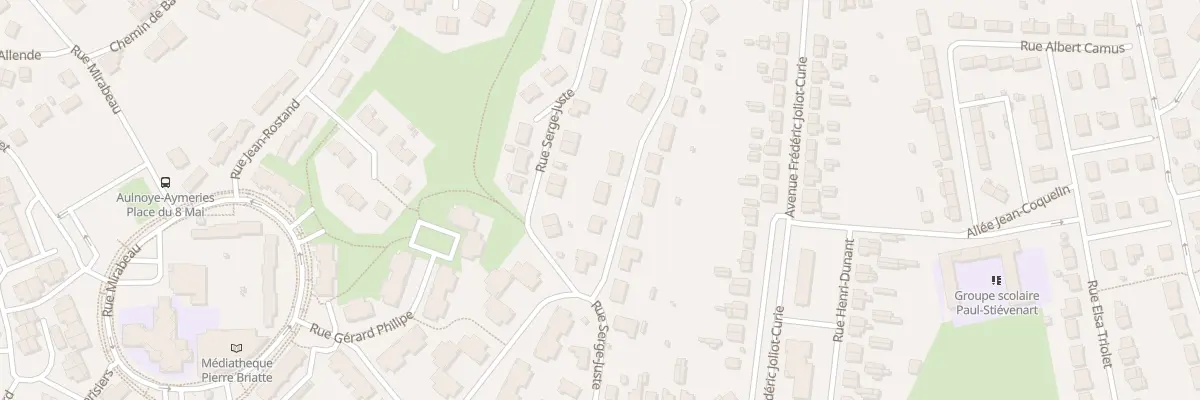 Plan du 49 Rue Serge Juste à Aulnoye-Aymeries
