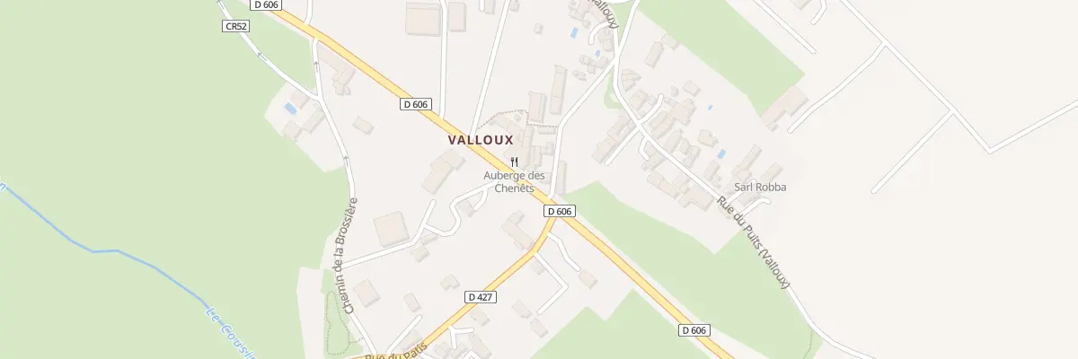 Plan du 8 Rte Nationale 6 (valloux) à Vault-de-Lugny