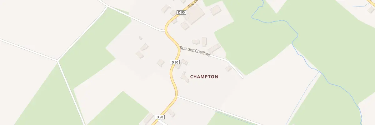 Plan du 2 Rue des Chaillots à Racines