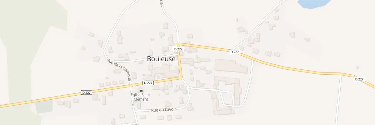 Plan du 6 Rue de Champagne à Bouleuse