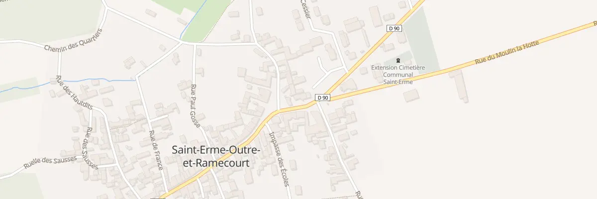 Plan du 4B Grande Rue à Saint-Erme-Outre-et-Ramecourt