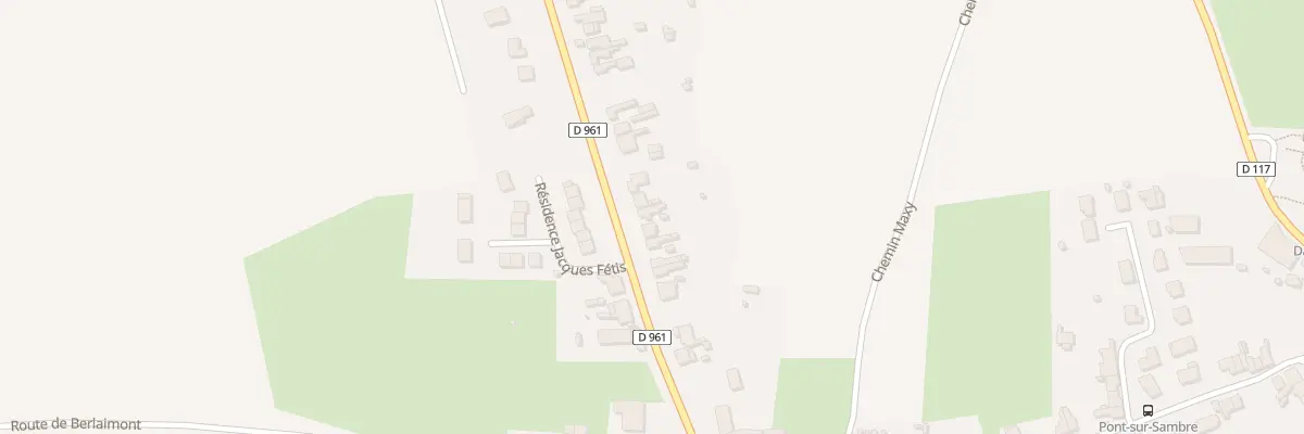 Plan du 44 Rte de Bavay à Pont-sur-Sambre