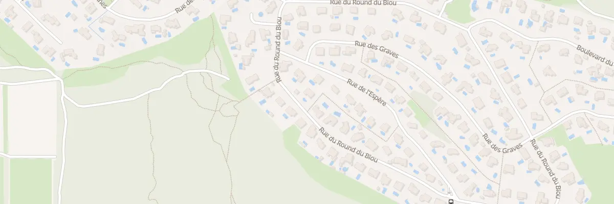 Plan du 300 Rue du Round du Biou à Saint-Clément-de-Rivière