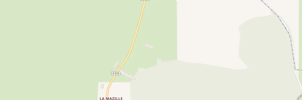 Plan du 37 La Mazille à Lanty