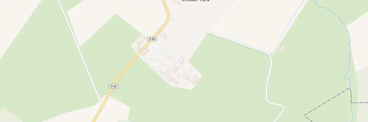 Plan du 29 Rue de Champton à Racines