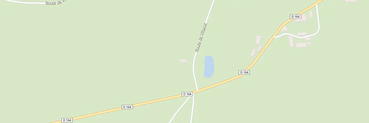 Plan du 1556 Rte de Villacot à Sermages