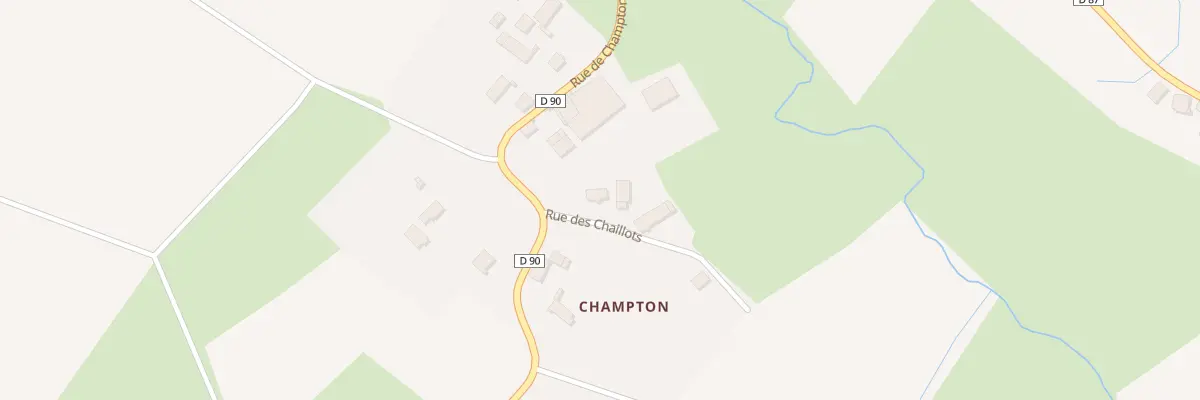 Plan du 3 Rue des Chaillots à Racines