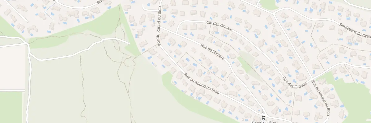Plan du 258 Rue du Round du Biou à Saint-Clément-de-Rivière