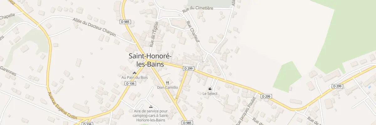 Plan du 17 Rue Henri Renaud à Saint-Honoré-les-Bains