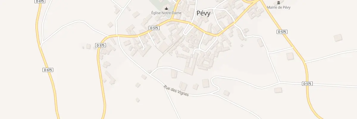 Plan du 8 Imp du Carrouge à Pévy