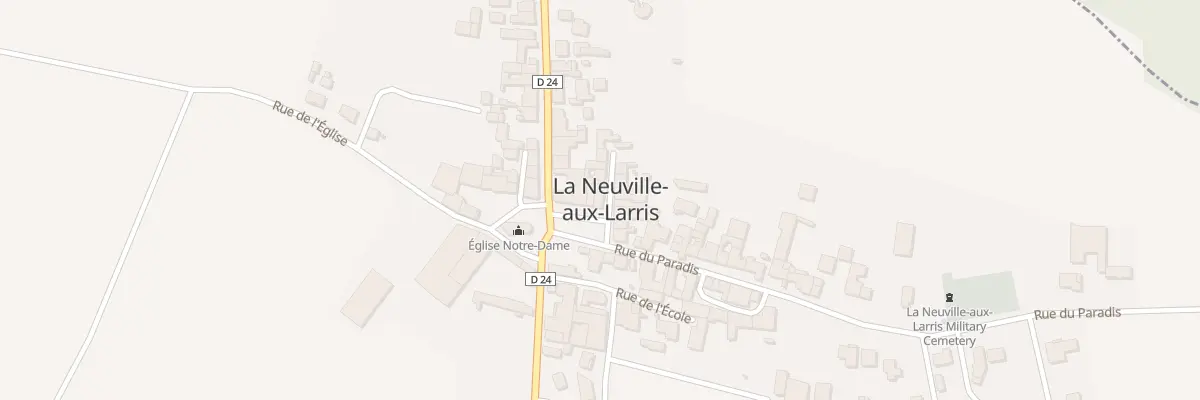 Plan du 11 Pl du Gen de Gaulle à La Neuville-aux-Larris