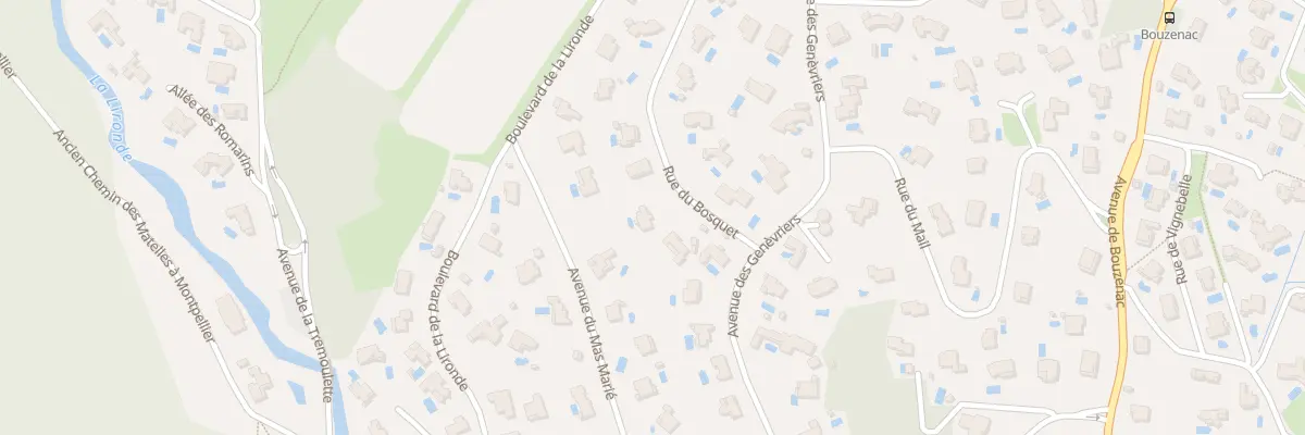 Plan du 70 Rue du Bosquet à Saint-Clément-de-Rivière