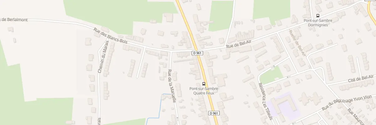 Plan du 331 Grand Rue à Pont-sur-Sambre