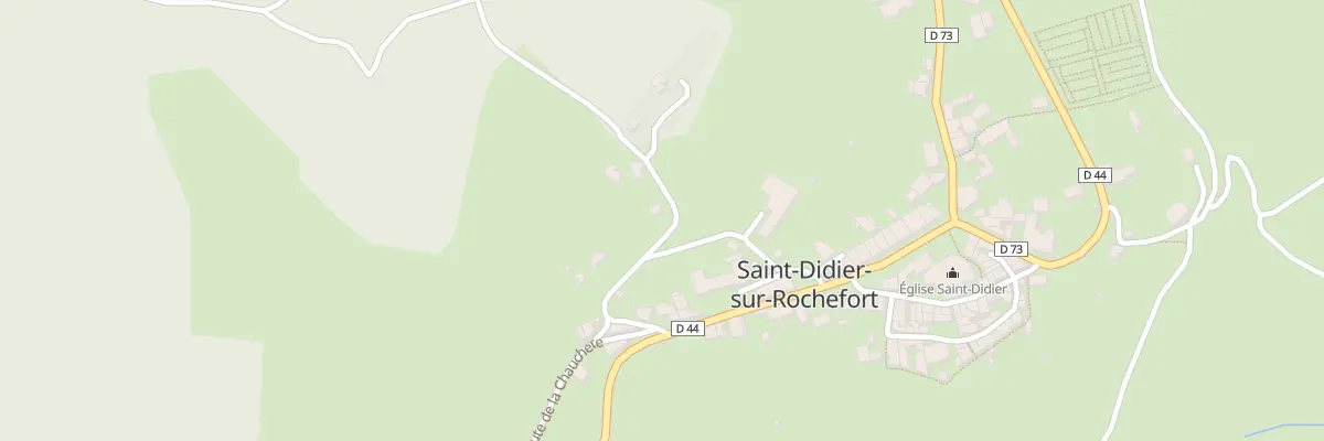 Plan du 5 Mte des Chalets à La Côte-Saint-Didier
