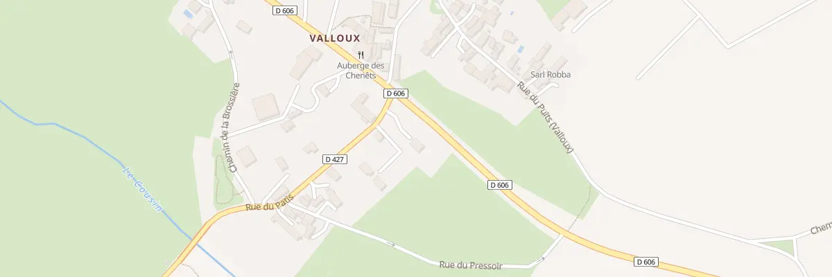 Plan du 18 Rue du Pâtis (valloux) à Vault-de-Lugny