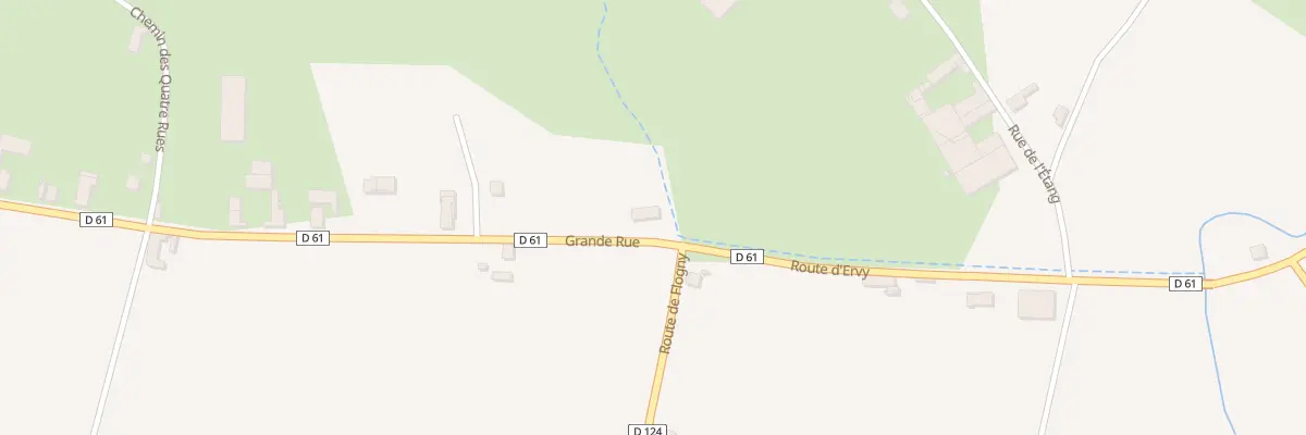 Plan du 49 Gr Grande Rue à Soumaintrain