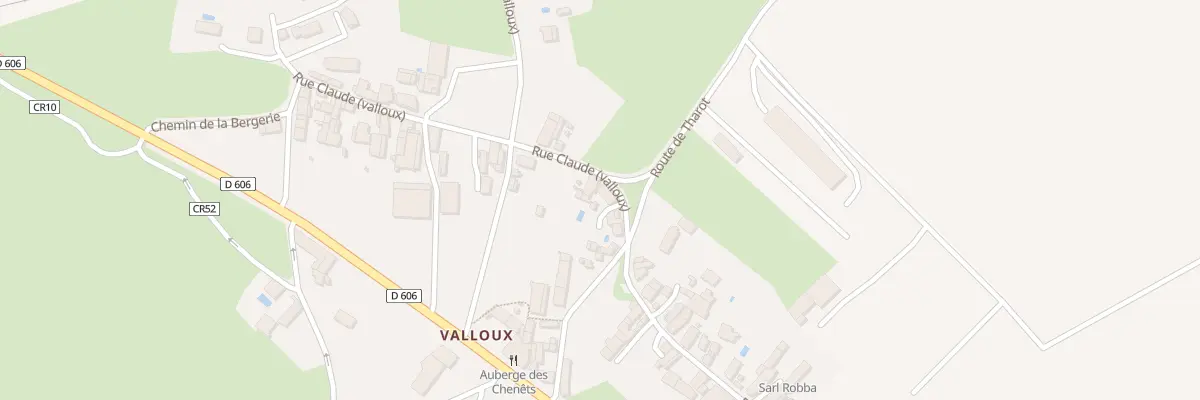 Plan du 5 Rue Claude (valloux) à Vault-de-Lugny