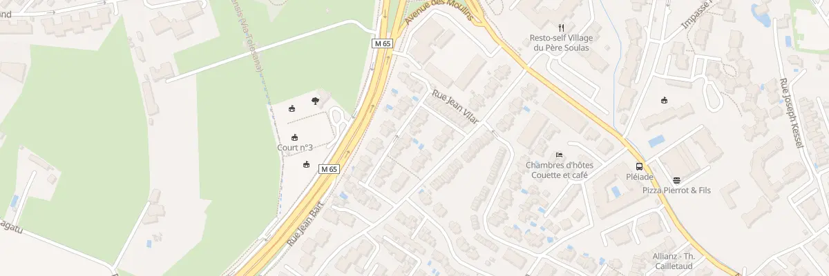 Plan du 226 Rue André Chamson à Montpellier