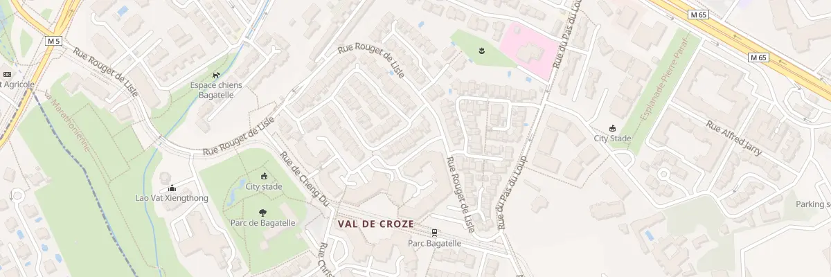 Plan du 43 Rue Jacques Monod à Montpellier