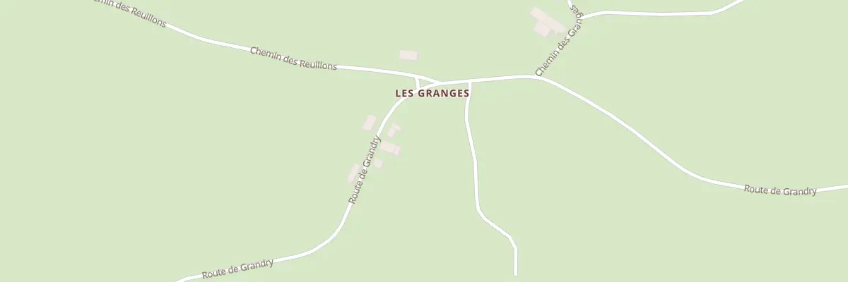 Plan du 122 Les Granges à Sermages