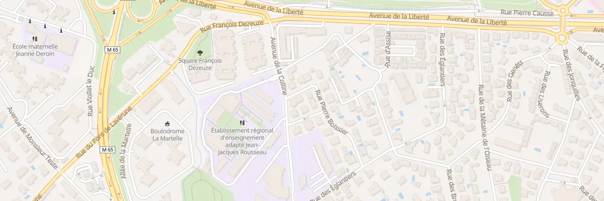 Plan du 13 Rue Pierre Boissier à Montpellier