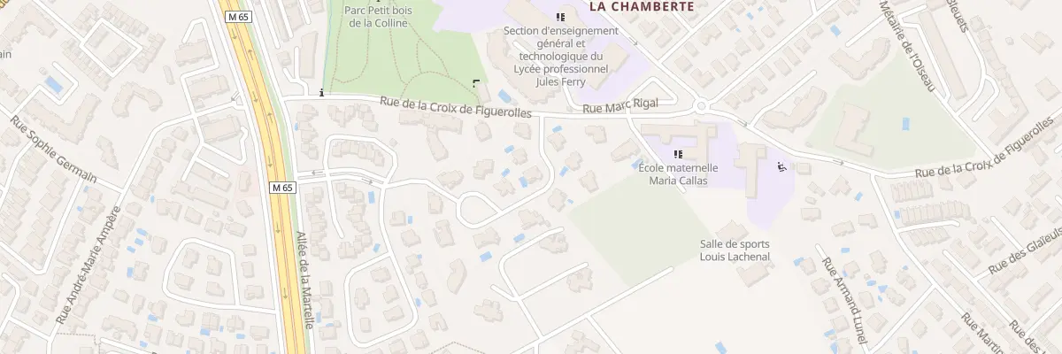 Plan du 6 Imp de l’Orangerie à Montpellier
