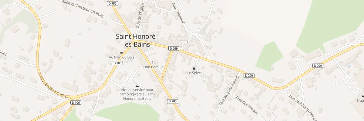 Plan du 12 Rue Henri Renaud à Saint-Honoré-les-Bains