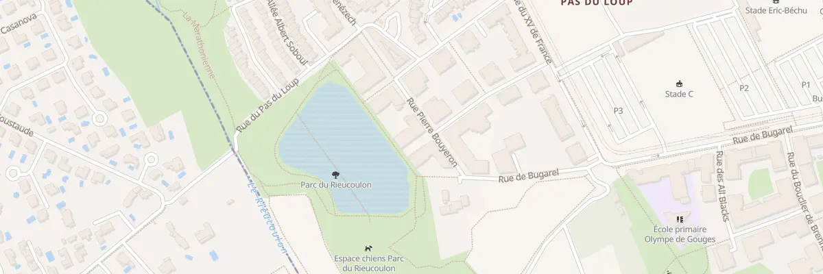 Plan du 20 Rue Pierre Bouyeron à Montpellier