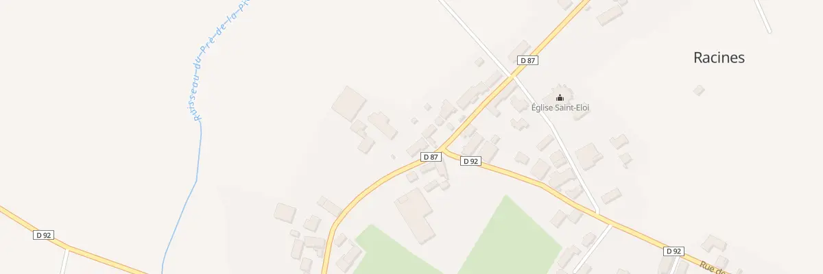 Plan du 12 Rue Principale à Racines