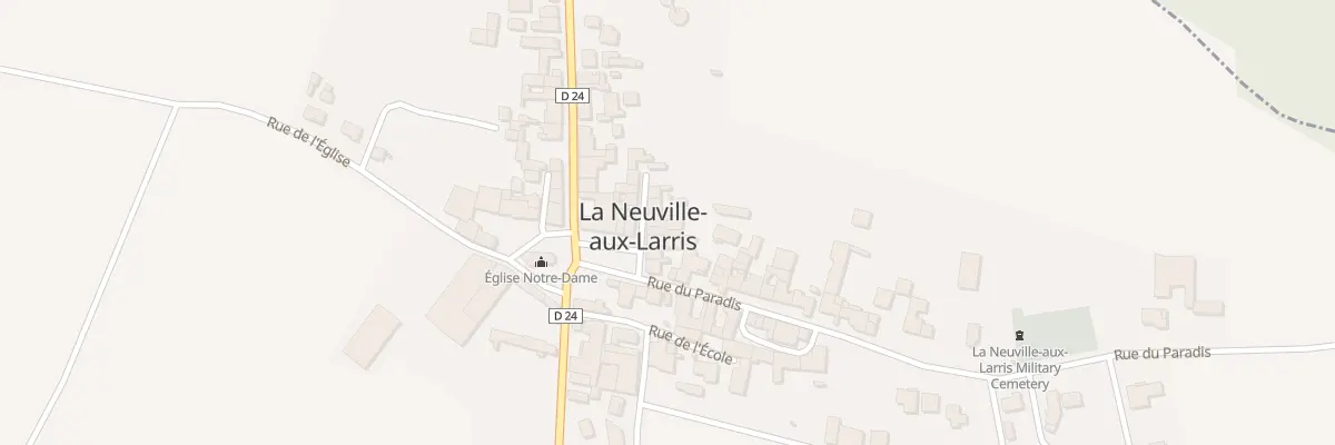 Plan du 5 Pl du Gen de Gaulle à La Neuville-aux-Larris