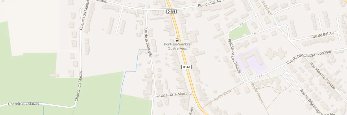 Plan du 301 Gr Gd Rue à Pont-sur-Sambre