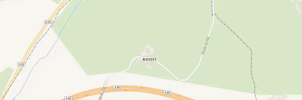 Plan du 3 Rte du Fôt à Champoly