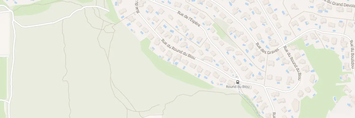 Plan du 175 Rue du Round du Biou à Saint-Clément-de-Rivière