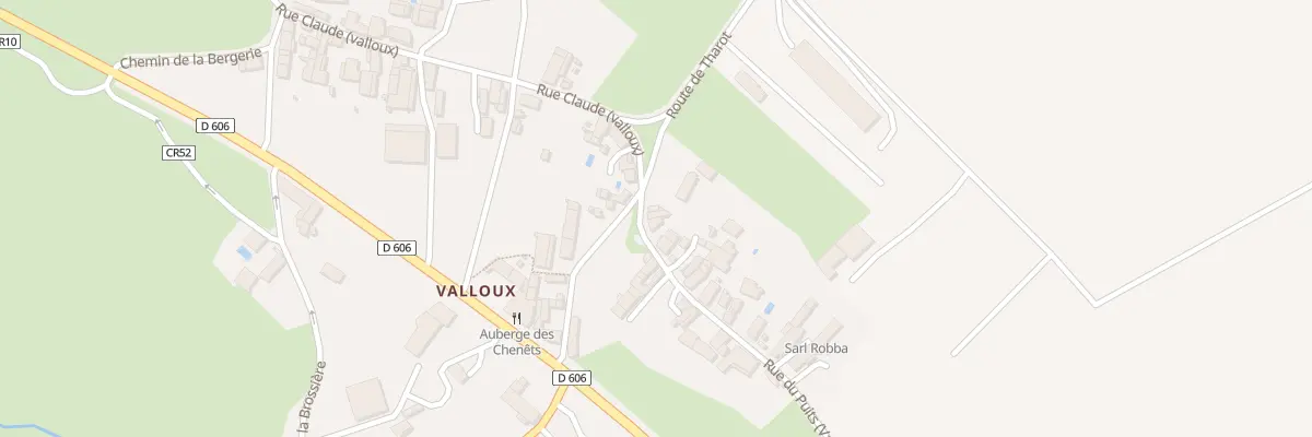 Plan du 1 Rue du Puits (valloux) à Vault-de-Lugny