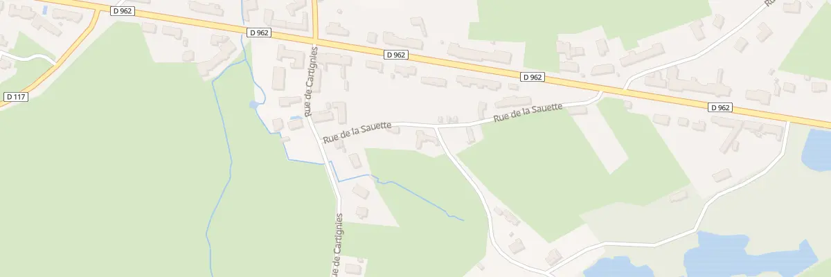 Plan du 8 Rue de la Sauette à Marbaix