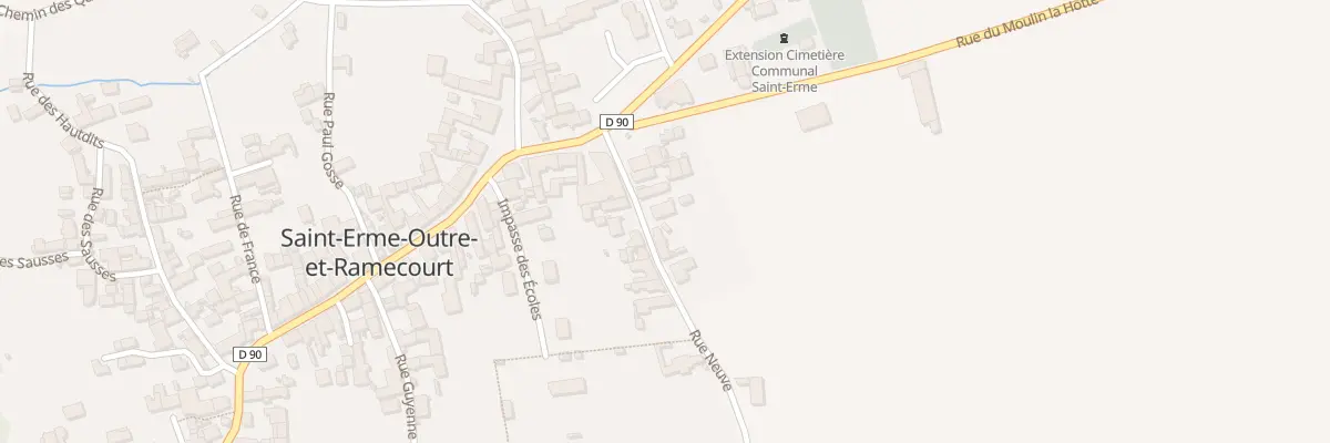 Plan du 5 Rue Neuve à Saint-Erme-Outre-et-Ramecourt