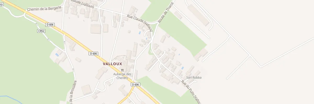 Plan du 5 Rue du Puits (valloux) à Vault-de-Lugny