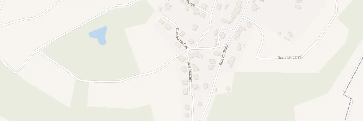 Plan du 2 Rue Mozart à Courcelles-Sapicourt