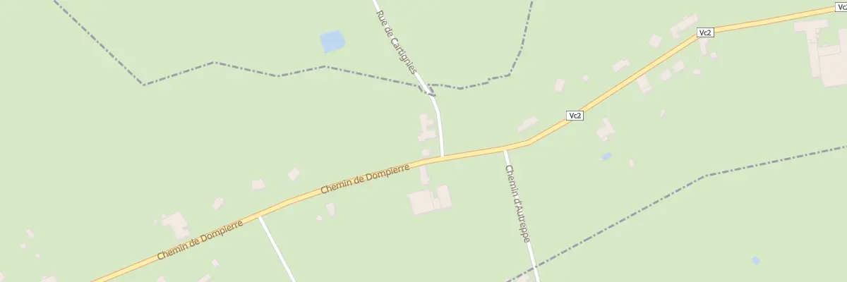 Plan du 55 Che de Dompierre à Petit-Fayt
