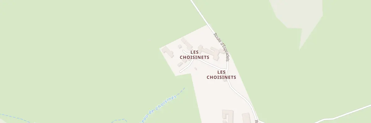 Plan du 5060 Les Choisinets à Saint-Flour-de-Mercoire