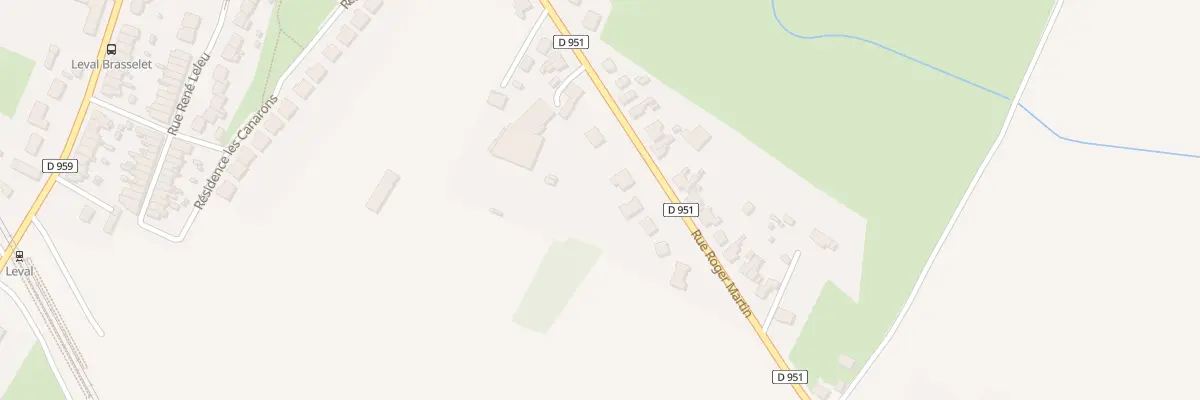 Plan du 77 Rue Roger Martin à Leval