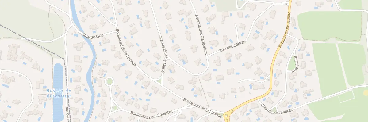 Plan du 5740 Devois de Bouzenac à Saint-Clément-de-Rivière