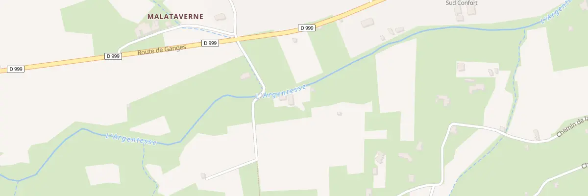 Plan du 9001 Font de Colle à Saint-Hippolyte-du-Fort