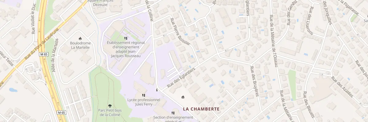 Plan du 1 Rue Pierre Boissier à Montpellier