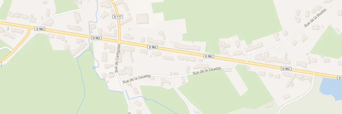 Plan du 45 N Rte Nationale à Marbaix