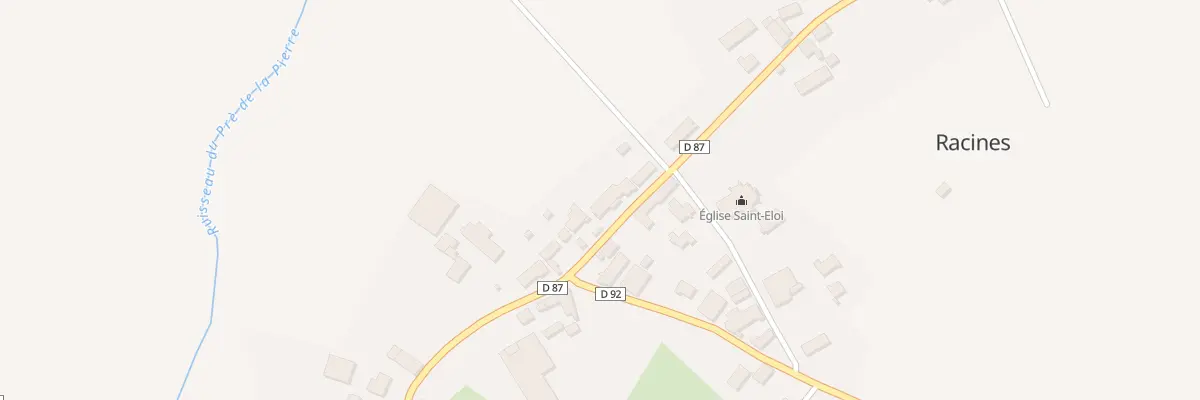 Plan du 6 Rue Principale à Racines