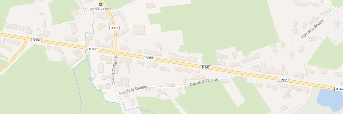 Plan du 46 N Rte Nationale à Marbaix