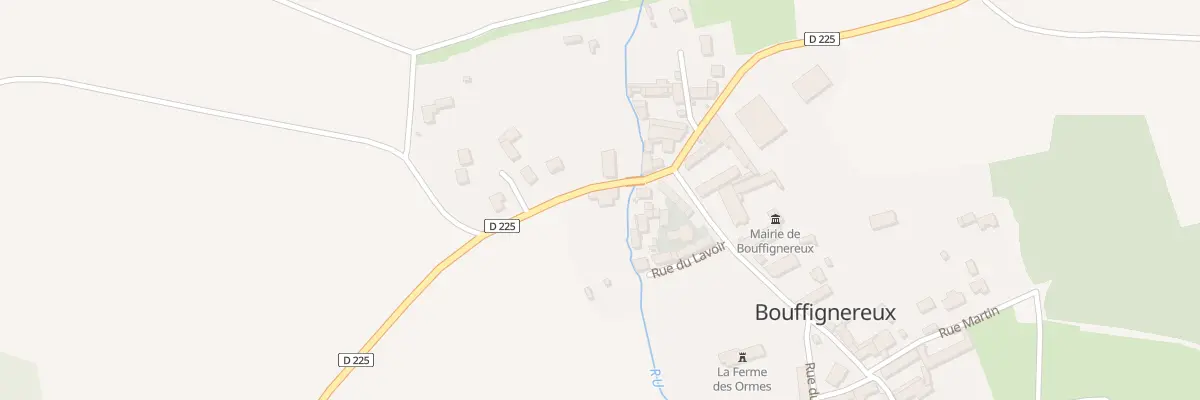 Plan du 7 Rue de Guyencourt à Bouffignereux